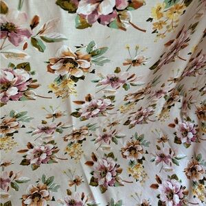 Floral Patterned Tablecloth